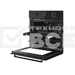 Духовой шкаф Kuppersberg HF 678 B, High-Tech, 70 л, дисплей, поворотное/сенсорное управление, таймер, макс. температура 300 градусов, телескопические направляющие (на 1 уровень), черный, фото3