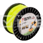 Леска для триммера Denzel квадрат, 3,0мм х 111м, на DIN катушке FLEX CORD, фото2