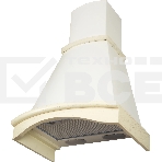 Вытяжка каминная Elikor Ротонда 60П-650-П3Л бежевый, 60 см, 650 куб. м/ч, 56 дБ, фото 1