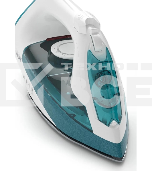 Утюг Candy CI-106 белый/бирюзовый, 3200 Вт, 180 г/мин, 400 мл