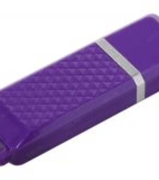 Флешка USB Smartbuy Quartz Violet (SB8GbQZ-V), 8Gb, USB 2.0, R/W 15/5, фиолетовый
