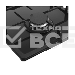 Варочная поверхность Kuppersberg FG 30 B, газ, High-Tech, 30 см, автоматический электроподжиг, газ-контроль, SABAF конфорки, чугунные решетки, цвет черное стекло, цвет фурнитуры черный, фото4