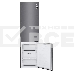 Холодильник LG GC-B509SLCL графит двухкамерный 292/127л морозилка снизу, No Frost, фото3