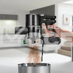 Пылесос вертикальный Kitfort КТ-5168-2 зеленый/черный, питание от аккумулятора, 75 Вт, уборка сухая, пылесборник 0.5 л, работа от АКБ max 32 мин., фото3