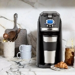 Кофеварка капельная Kitfort КТ-797 черный/нержавеющая сталь, исп. кофе - молотый, 0.42 л, 800 Вт., фото8