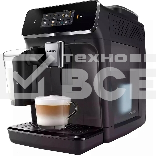 Кофемашина автоматическая Philips EP2334/10 черный, исп. кофе - молотый/зерна, 1.8 л, 1500 Вт, 15 Бар.