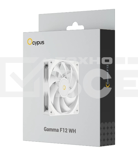 Вентилятор для корпуса Ocypus Gamma F12 WH / White / 3pin
