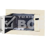 Микроволновая печь встраиваемая HIBERG VM 6502 YR бежевый, 20 л, 700 Вт, преключатели - сенсорные, фото4