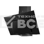 Вытяжка наклонная LEX MIRA G 500 BLACK черный, кнопочное управление, фото 1