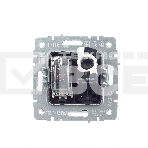 Розетка двойная TV+RJ45 IEK Brite РТВ/РК12-БрА (BR-AK20-1-K47) кат.5E алюминий, фото2
