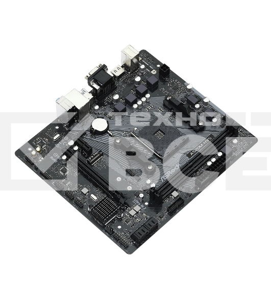 Материнская плата ASRock A520M-HVS, AM4, AMD A520, 2xDDR4, 4xSATA, 1xM.2, 1xPCIe 3.0 x16, 1xPCIe 3.0 x1, 1xHDMI, 1xVGA, 1x 1Gb LAN, 3x3.5 мм, 7.1, mATX