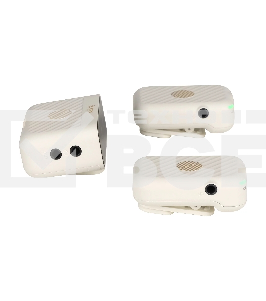 Радиосистема микрофонная Icon AirMic Pro White [110802A2028] передатчик с микрофоном/приемник: 2/1, всенаправленный, 2.4 ГГц, дистанция: 250 м, время работы приемника/передатчика: 8/8 ч, белый