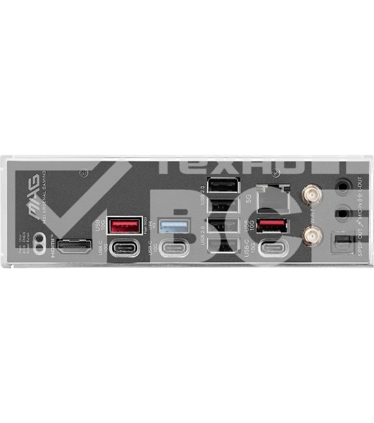 Материнская плата MSI MAG B850 TOMAHAWK MAX WIFI, AM5, AMD B850, 4xDDR5, 4xSATA, 4xM.2, 3xPCI-E x16, 1xHDMI, 1x5Gb LAN, 2xUSB-A 5Gbps, 4xUSB-A 2.0, 3xUSB-C 10Gbps, 7.1, Wi-Fi 7, Bluetooth 5.4, ATX