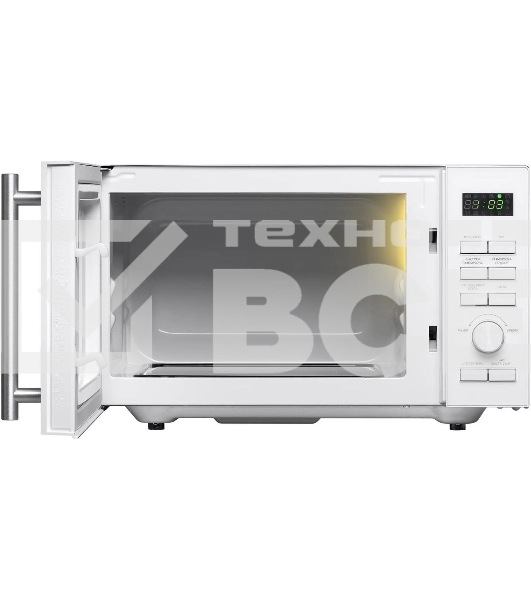 Микроволновая печь BBK 23MWS-951T/W белый, 23 л, 900 Вт, переключатели - кнопки/поворотный механизм
