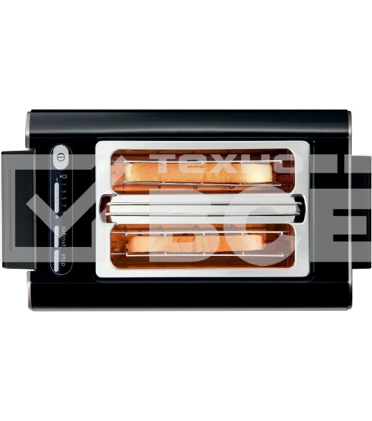 Тостер Bosch TAT8613N 860Вт черный