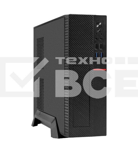 Компьютерный корпус Desktop ExeGate MI-307U2-M450 (mini-ITX/mATX, БП M450 с вент. 8см, 2хUSB+2хUSB 3.0, HD аудио, черный)