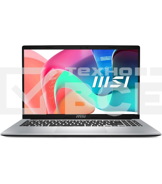 Ноутбук MSI Modern 15 F1MG-800XRU серебристый Intel Core 7 150U/16Gb/SSD 1Tb/15.6