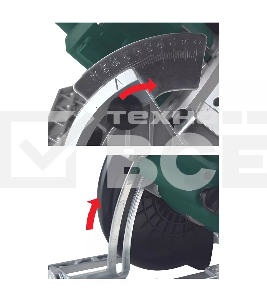 Профессиональная пила циркулярная бесщеточная KLPRO KLDAT18B-80 (18 В/8,0 А·ч, 3650 об/мин, 165мм)