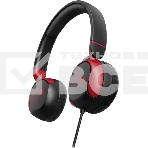 Гарнитура проводная с микрофоном HyperX Cloud Mini черный/красный накладные оголовье (7G8F4AA), фото2