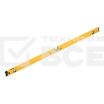 Уровень алюминиевый Denzel, магнит., фрезерованный, 3 глазка (1 зеркал.), 0,5 мм/м, 1200 мм, фото 1