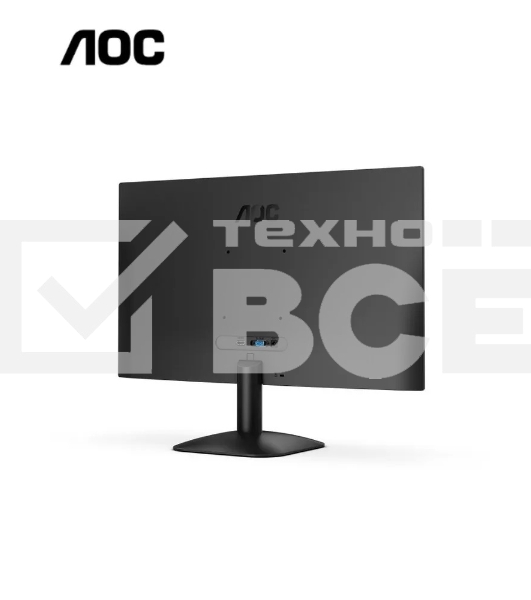 Монитор 23.8' AOC 24B31H IPS 1920x1080, 120 Гц, 4 мс (1 мс MPRT), 16:9, 300 кд/м², VGA, HDMI 1.4, 3.5 Jack, динамики (2x2 Вт), HDR10, Adaptive-Sync, черный