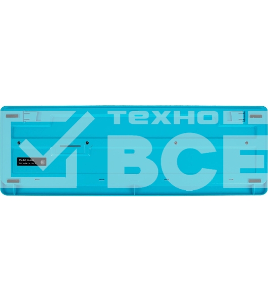 Комплект клавиатура+мышь A4Tech FStyler FG1010 беспроводной, USB, 2000 DPI, чёрный/синий