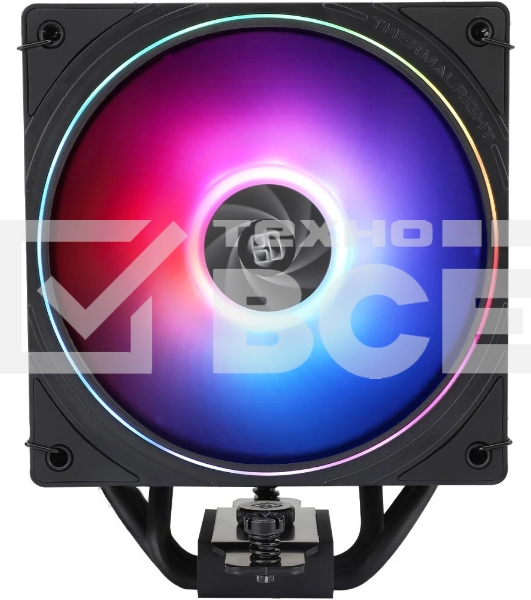 Устройство охлаждения(кулер) Thermalright Assassin Spirit 120 Soc-AM5/AM4/1151/1200/1700 черный 4-pin 25.6dB Al+Cu 900gr Ret (AS120-EVO)