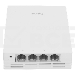 Точка доступа Wi-Fi Cudy AC1200 Gigabit Wall-Plate Access Point AC1200 Dual Band Gigabit Wall Plate Access Point, MT7621DAN+MT7613B+MT7603E, 867Mbps at 5GHz + 300Mbps at 2.4GHz, 1 x Gigabit PoE-IN Port, 802.3af/at, 4 x Gigabit RJ45 ports, LAN1 support PoE Out, Cudy Mesh Support, фото5
