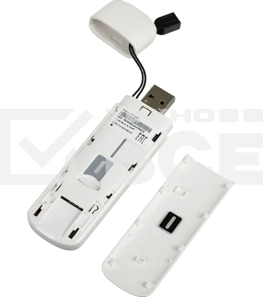 Модем ZTE MF833 2G/3G/4G USB Firewall +Router внешний белый