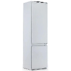 Встраиваемый холодильник Beko Diffusion BCNA306E2S двухкамерный, фото 1