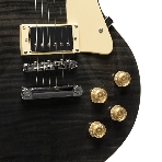 Электрогитара STAGG SEL-DLX TR BLK 6-ти струнная, цвет Translucent Black, фото3