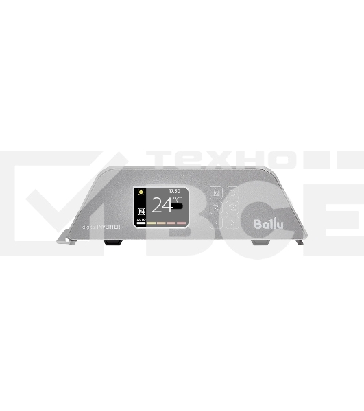 Конвектор Ballu Apollo digital INVERTER Moon Gray BEC/ATI-2001 серый, 2000 Вт, 25 м2, термостат, дисплей, WiFi