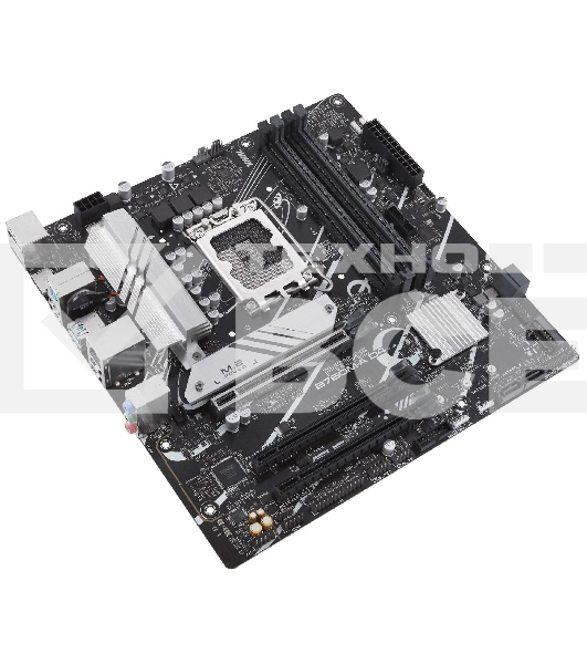 Материнская плата ASUS PRIME B760M-A D4-CSM, LGA 1700, Intel B760, 4xDDR4, 4xSATA, 2xM.2, 3xPCIe 4.0 x16, 1xPCIe 4.0 x4, 1xPCIe x1, 2xHDMI, 1xDP, 1x 2.5Gb LAN, 2xUSB-A 3.2 Gen 2, 4xUSB-A 2.0, 3x3.5 мм, 7.1, mATX