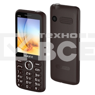 Мобильный телефон Maxvi K15n коричневый