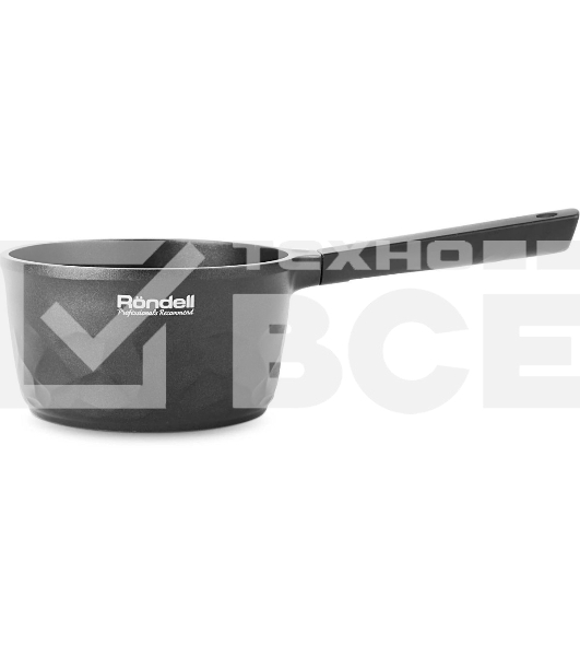 Ковш Rondell ArtDeco RDA-1253, 1.5л, без крышки, черный
