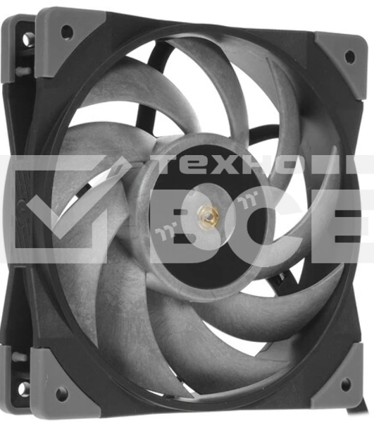 Вентилятор для корпуса Thermaltake TOUGHFAN 12 Turbo черный, 120 мм, 2500 об/мин, 28.1 дБ, 4 pin