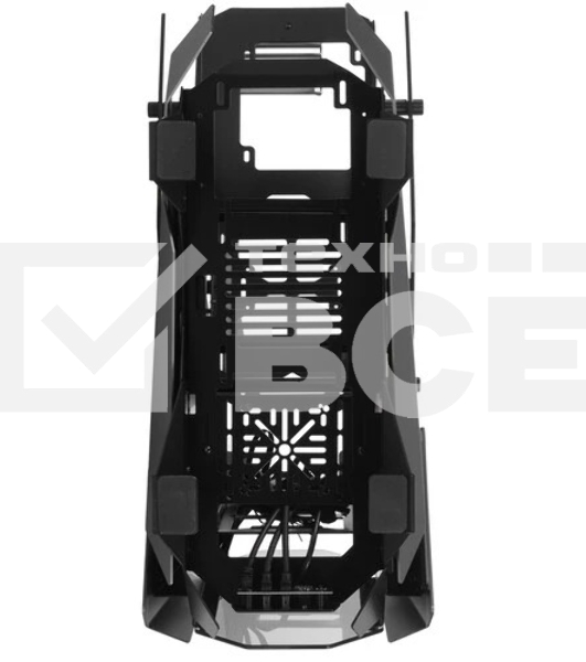 Корпус без блока питания JONSBO MOD-5, Full-Tower, TG, no fans, 2xUSB-A 3.0 + 1xUSB-C 3.2, ATX, mATX, mITX Gray
