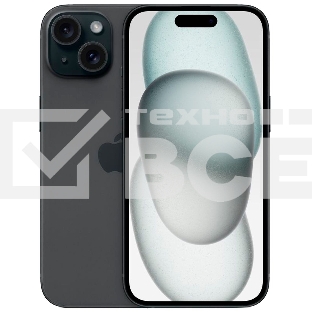 Смартфон Apple iPhone 15 A3090 6/128Gb черный