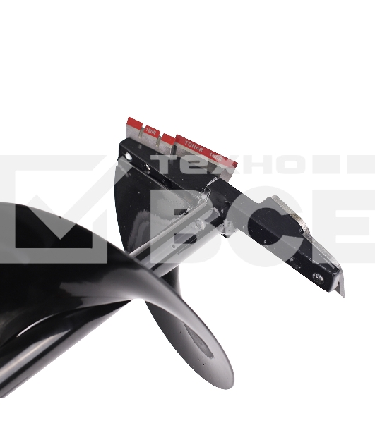 Шнек двухзаходный PATRIOT D 180i для льда, диаметр 180мм, длина 1000мм, смен. ножи (Россия)