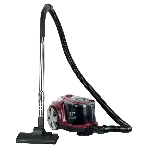 Пылесос GINZZU VS444 красный/серый, 420/2400 Вт, уборка сухая, пылесборник контейнер 4 л, фото 1