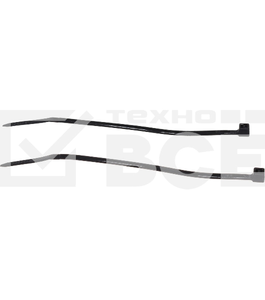 Хомут кабельный КСС 3х100 нейл. черный (уп. 100 шт) Fortisflex 49406