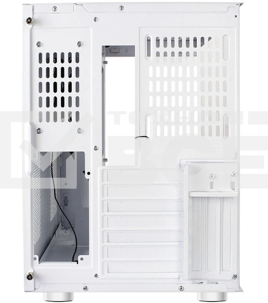 Компьютерный корпус Ginzzu V580 RGb подсветка, закаленное стекло 1хUSB 3.0,1хUSB 2.0, AU белый ATX