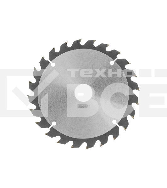 Пильный диск по дереву Denzel ф190 х 30 мм, 24 зубьев, тонкий 733427