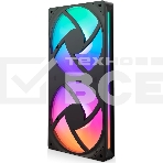 Вентилятор для корпуса Case Cooler NZXT F240 RGb Core (120x120x25мм, 4-pin PWM, RGb, 75.12CFM, 30dBA, 2400RPM, Black, Single-Frame RGb Fan Unit), фото6