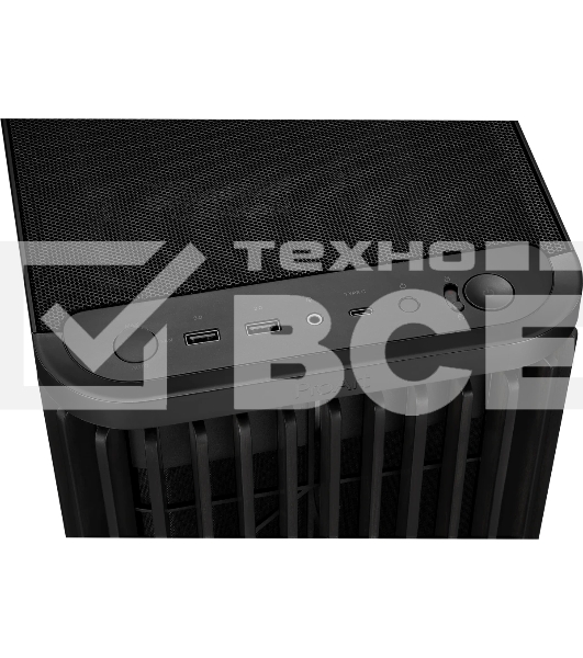 Компьютерный корпус ASUS PROART PA401 WOOD TG PWM черный