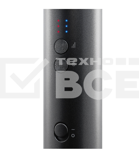 Фен-щетка с ионизацией Tuvio HBI1411, 7 насадок, темный металлик