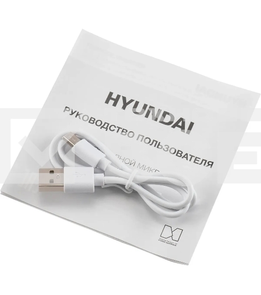 Микрофон беспроводной Hyundai H-MIC101 черный