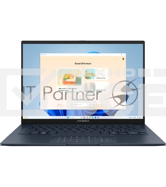Ноутбук ASUS Zenbook 14 OLED UX3405CA-PP528 Intel Core Ultra 9 285H 2900MHz/14'/2880x1800/16GB/1024GB SSD/Intel Arc Graphics/Wi-Fi/Bluetooth/Windows 11 Pro (90NB14W1-M00RX0_Win11P) Blue