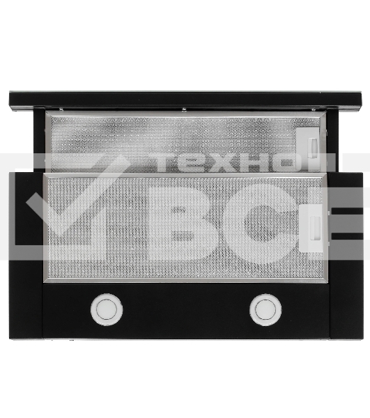 Встраиваемая вытяжка Korting KHP 6617 GN черный/черный