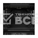 Духовой шкаф Kuppersberg HF 678 B, High-Tech, 70 л, дисплей, поворотное/сенсорное управление, таймер, макс. температура 300 градусов, телескопические направляющие (на 1 уровень), черный, фото4